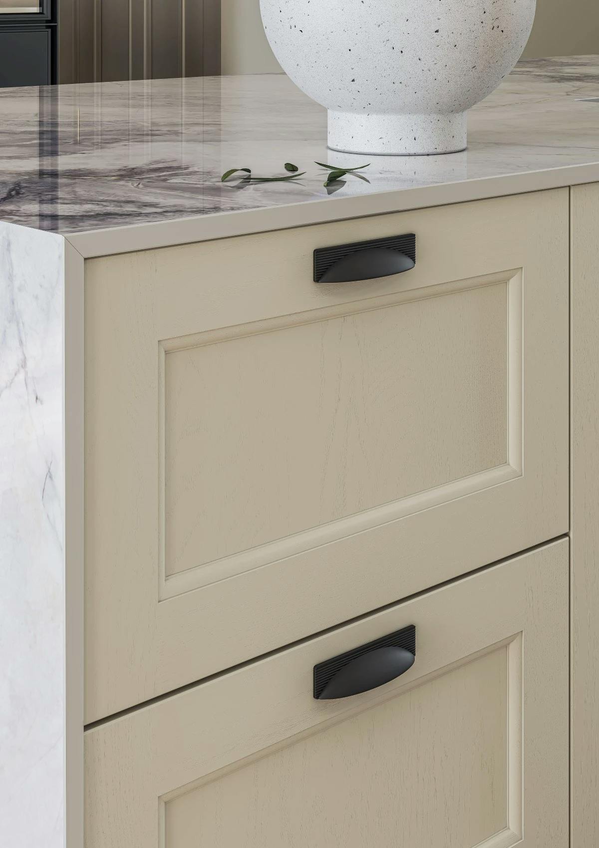 Shaker Kitchens in Green Grey