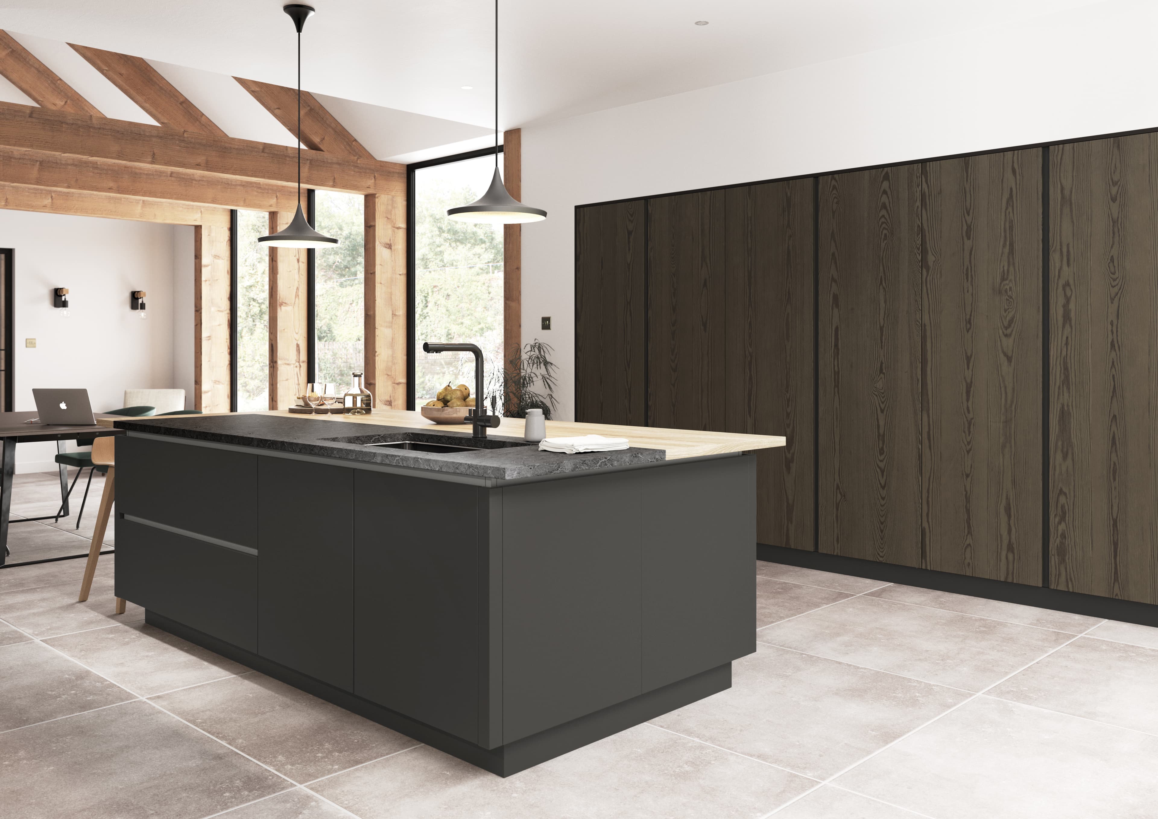 Kelso Truffle Grey and Zola Matte Graphite Cameo 6 RGB