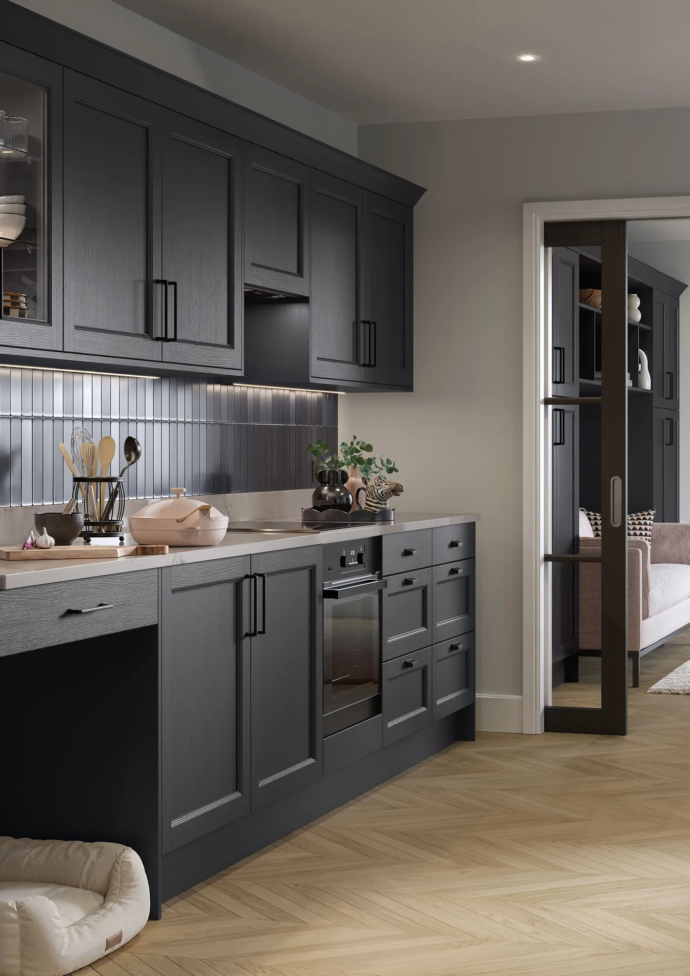 Photos/Navy Shaker Kitchens